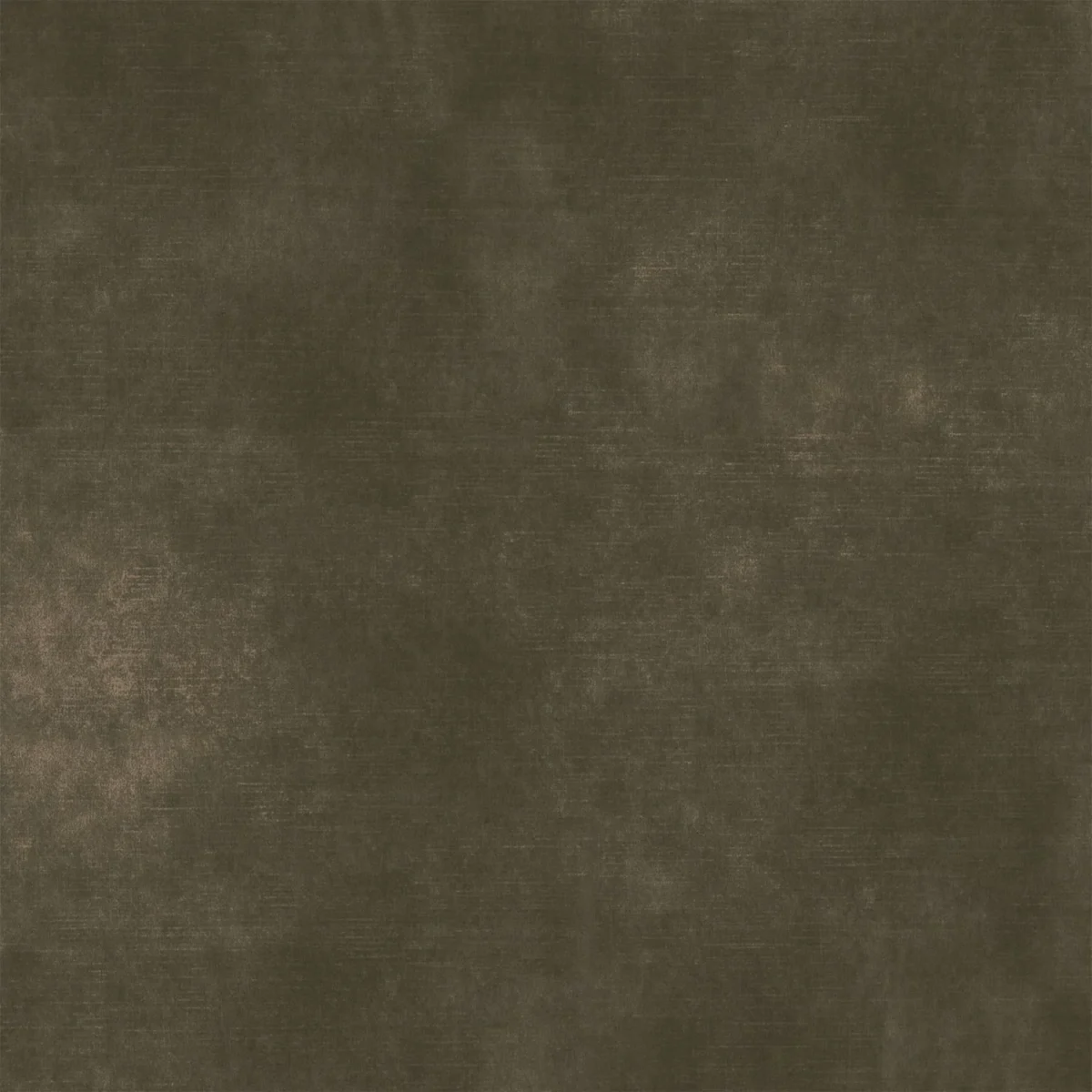 Manade Fabric - Taupe by green plain velvet-chenille fabric from Casamance