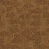 brown geometric jacquard fabric from Casamance