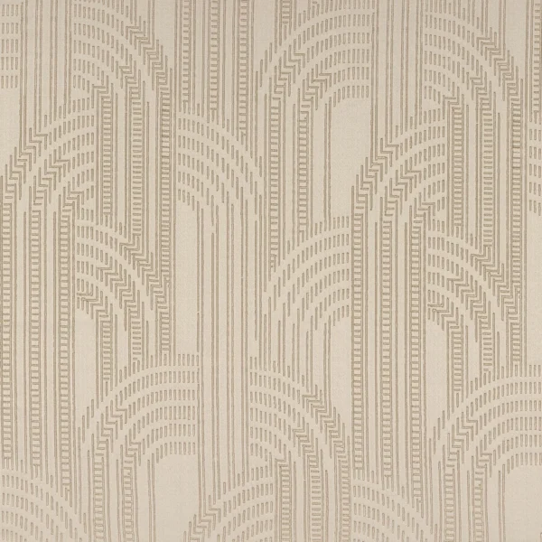 neutral geometric jacquard fabric from Casamance