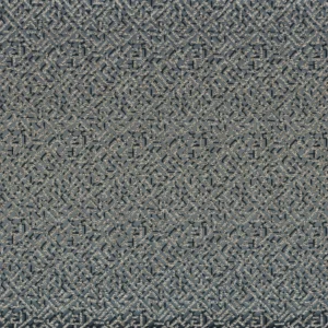 black-grey geometric jacquard fabric from Casamance