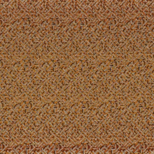 orange geometric jacquard fabric from Casamance