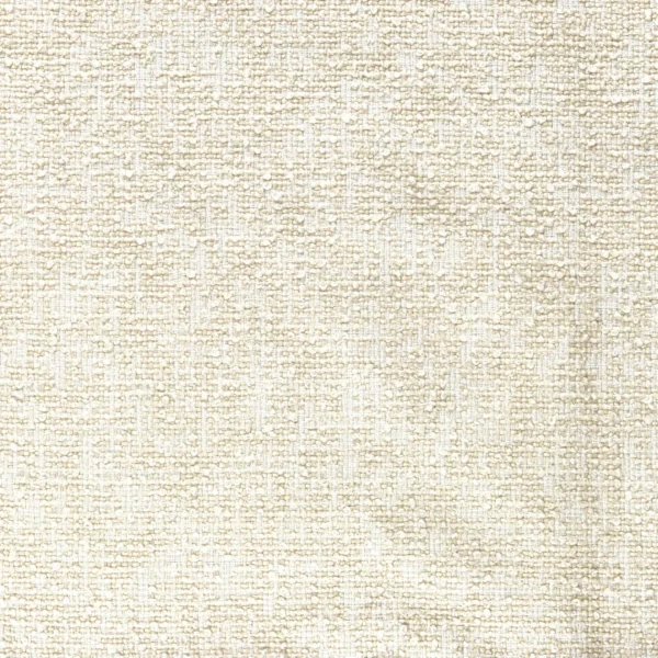 Atout Fabric - Ivoire by neutral plain jacquard fabric from Casamance