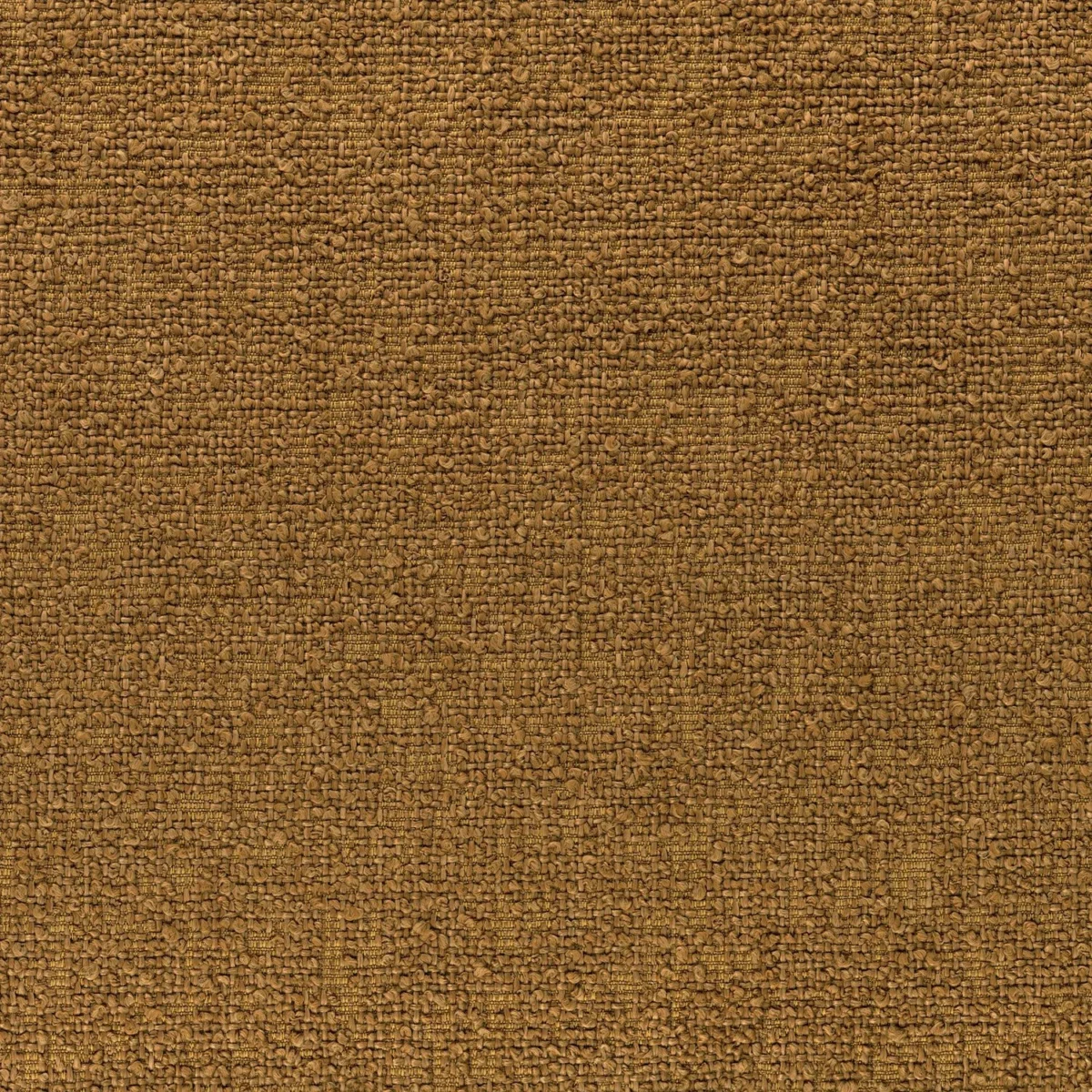 Atout Fabric - Moutarde by brown plain jacquard fabric from Casamance