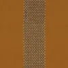 orange striped embroideried fabric from Casamance