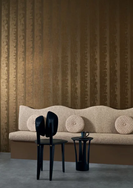 Atout Fabric - Moutarde by neutral plain sofa with chair and coffee table