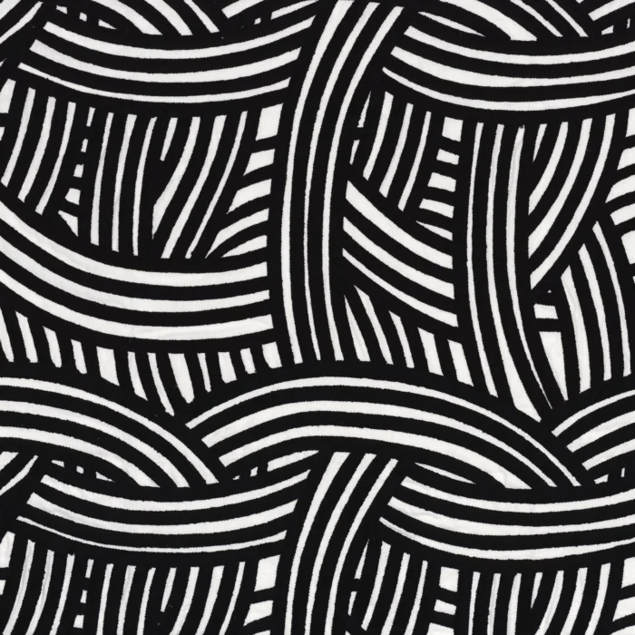 Caravane Fabric - Noir De Lune swatch
