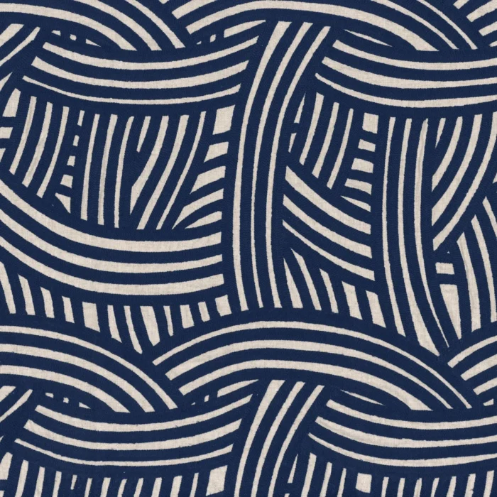 Caravane Fabric - Marine swatch