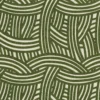 green misc embroideried fabric from Casamance