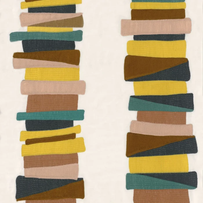 Valvidia Fabric - Celadon / Nude swatch