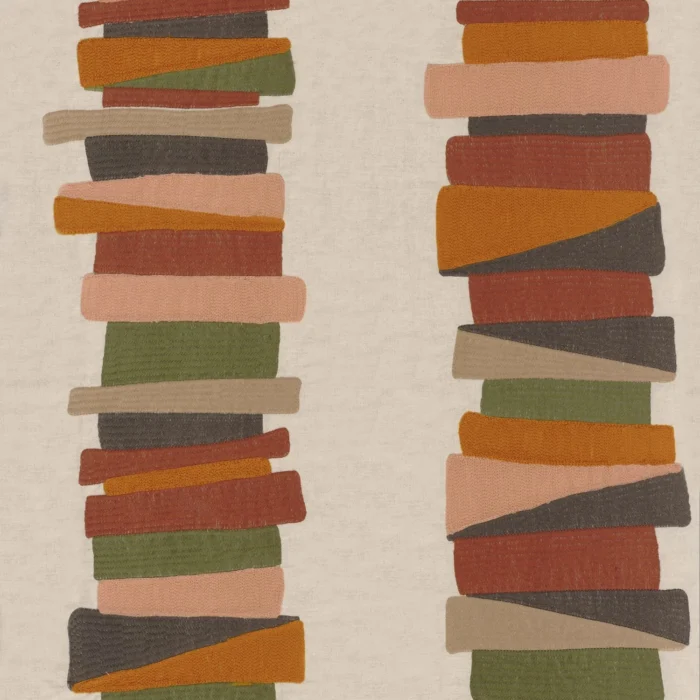 Valvidia Fabric - Ocre / Kaki swatch