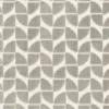 black-grey geometric velvet-chenille fabric from Casamance