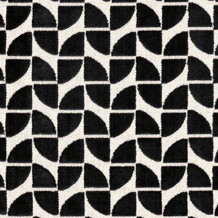 Oca Fabric - Noir De Lune swatch