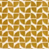 yellow geometric velvet-chenille fabric from Casamance