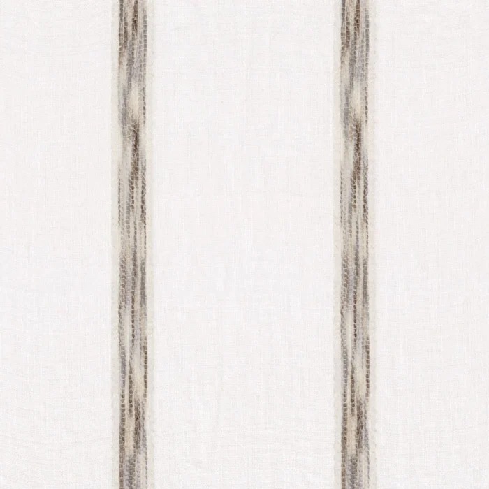Zana Fabric - Blanc / Grege swatch