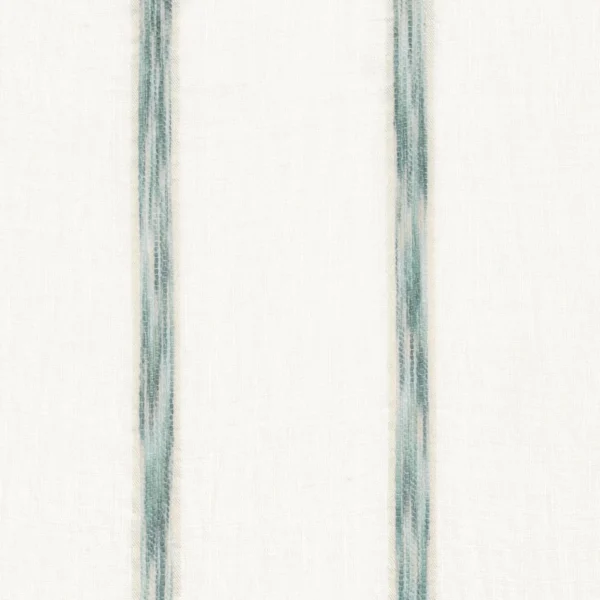 black-grey striped voile-sheer fabric from Casamance