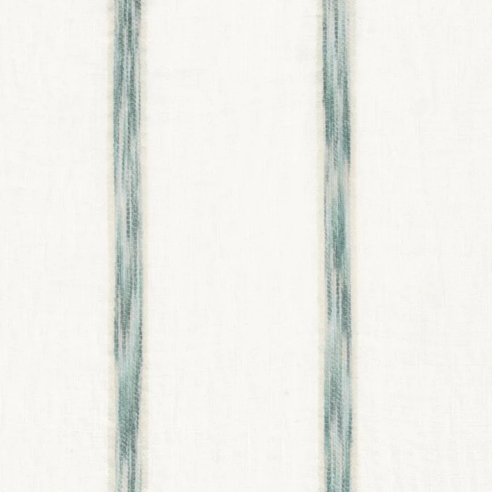Zana Fabric - Blanc / Celadon swatch