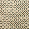 black-grey checked linen fabric from Linwood Fabrics