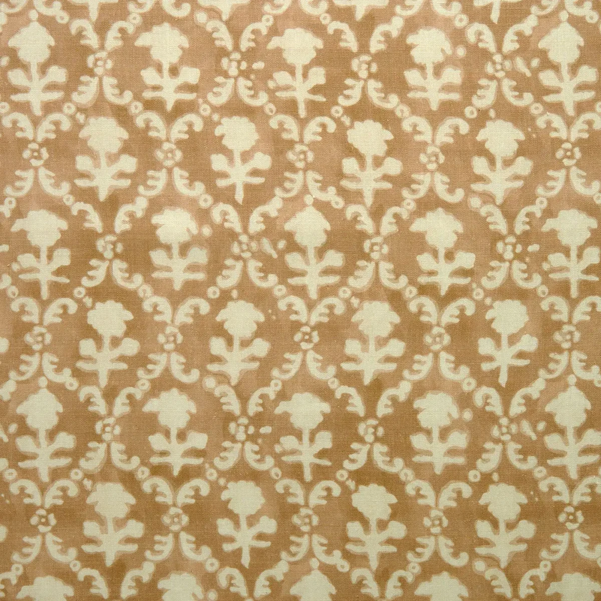 brown traditional linen fabric from Linwood Fabrics