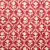 red traditional linen fabric from Linwood Fabrics