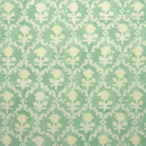 blue traditional linen fabric from Linwood Fabrics