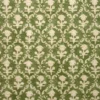 green traditional linen fabric from Linwood Fabrics