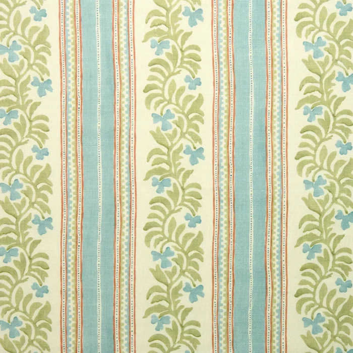 Yala Stripe Fabric - Spring swatch