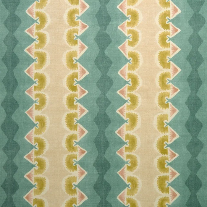 Taiki Fabric - Lagoon swatch