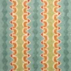 blue striped linen fabric from Linwood Fabrics