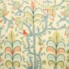 green animal linen fabric from Linwood Fabrics