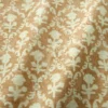 brown traditional fabric with wave