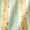 blue striped fabric with wave