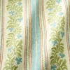blue striped fabric with wave