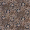 brown botanical wallpaper from casamance