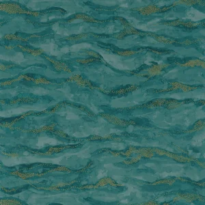 blue contemporary wallpaper from casamance