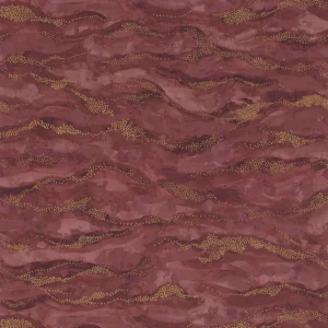 red contemporary wallpaper from casamance