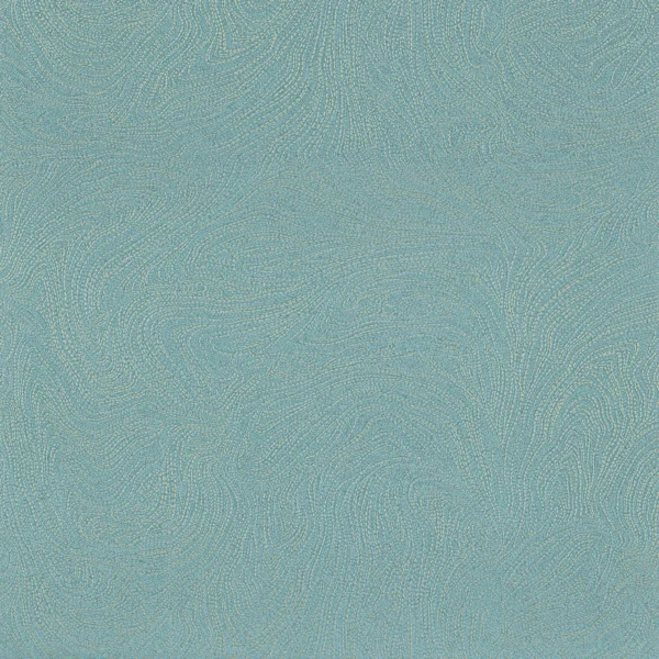 Voie Lactee Wallpaper - Celadon / Dore by blue misc wallpaper from casamance