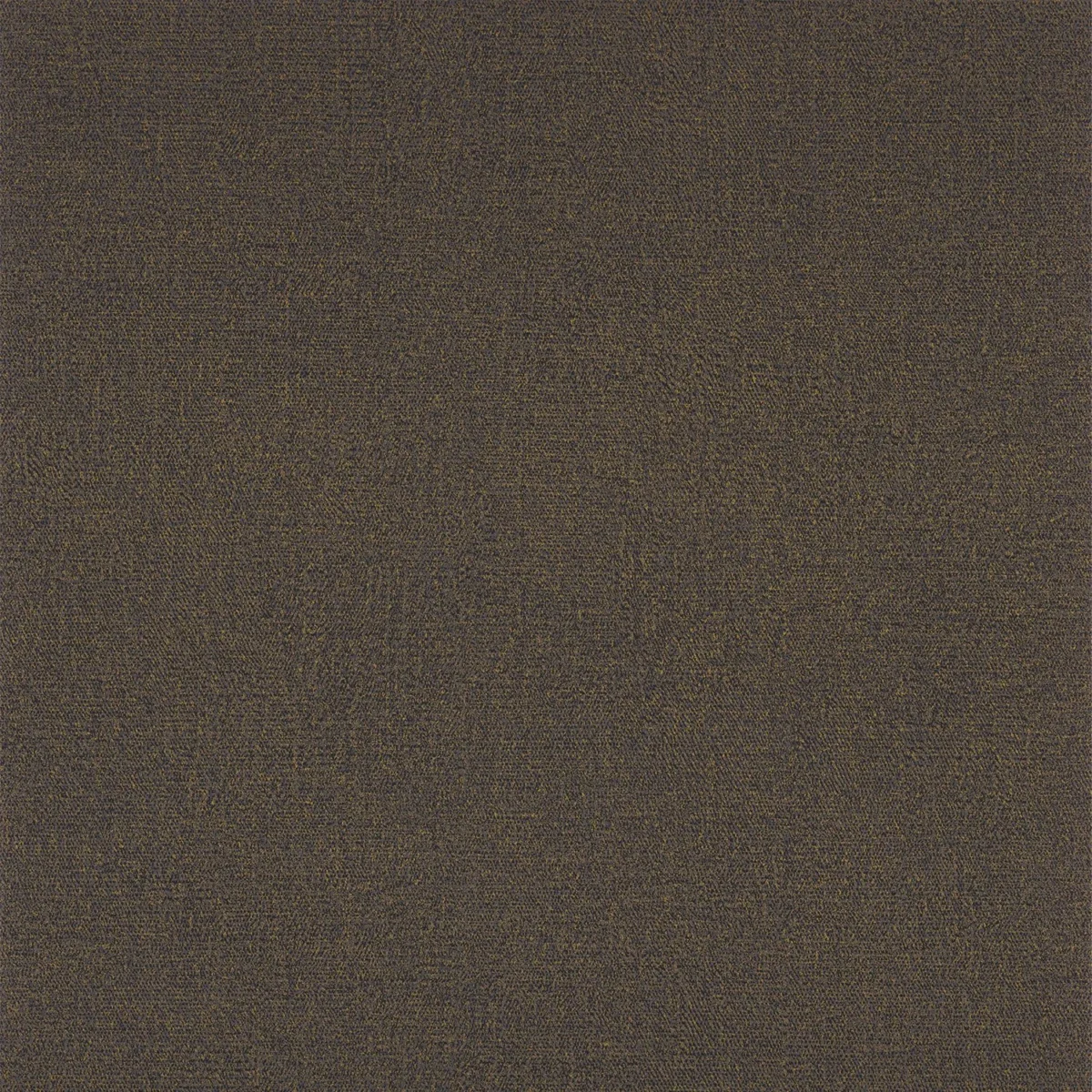 Octa Wallpaper - Noir / Dore by brown plain wallpaper from casamance