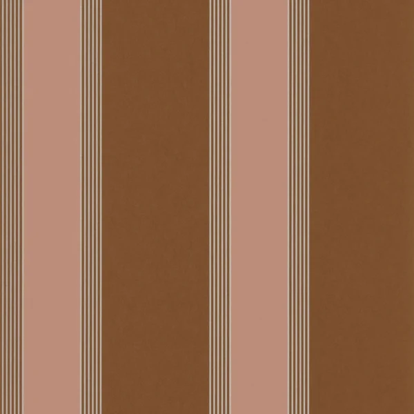 Auteuil Wallpaper - Ambre / Nude by brown striped wallpaper from casamance