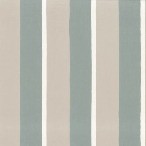 Sinopia Wallpaper - Grège / Vert De Gris by blue striped wallpaper from casamance