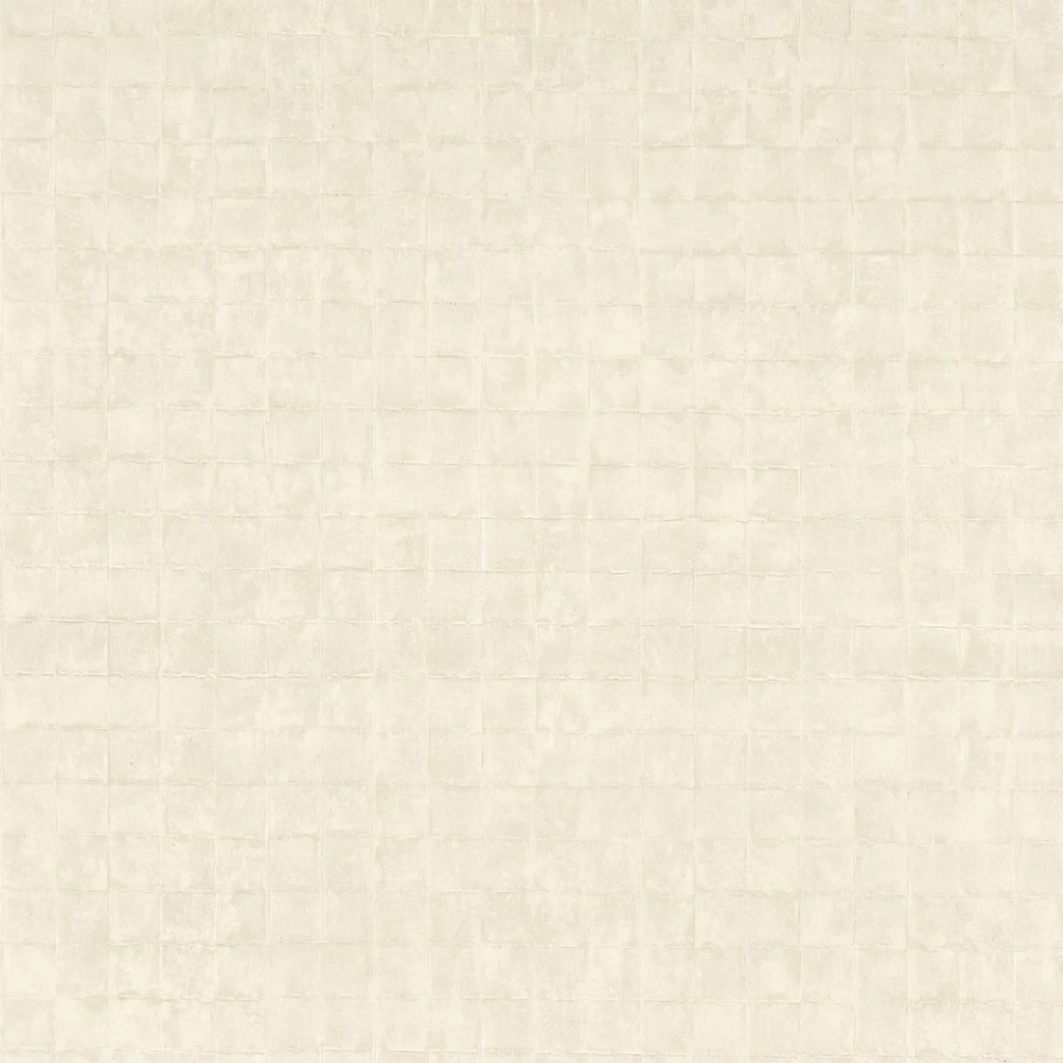 Faenza Wallpaper - Ivoire by white geometric wallpaper from casamance