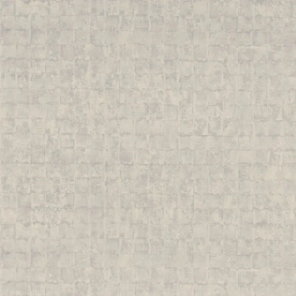 Faenza Wallpaper - Galet by black-grey geometric wallpaper from casamance