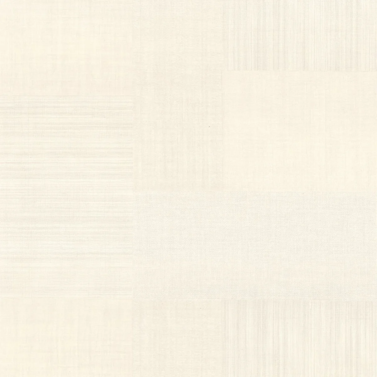 Mestizo Wallpaper - Ivoire by white geometric wallpaper from casamance