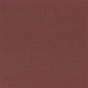 red plain wallpaper from casamance