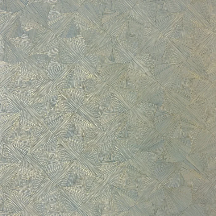 Songket Wallpaper - Opaline / Doré swatch
