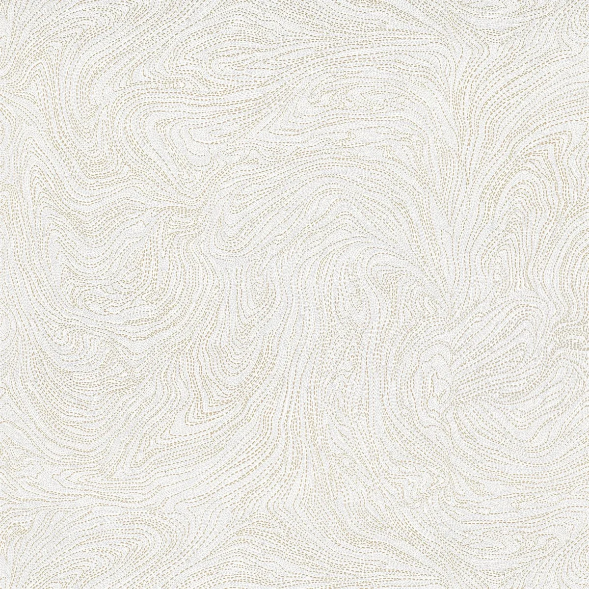 Voie Lactee Wallpaper - Blanc / Dore by white misc wallpaper from casamance