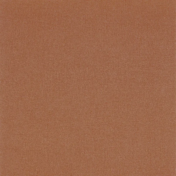 Octa Wallpaper - Rouille by orange plain wallpaper from casamance