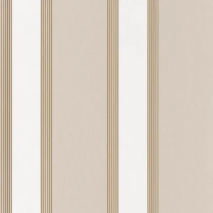 neutral striped wallpaper from casamance