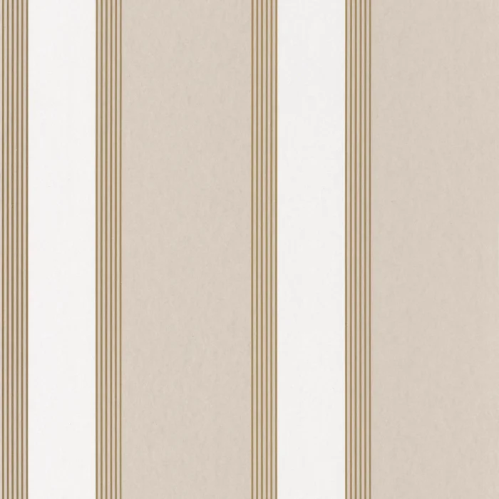 Auteuil Wallpaper - Blanc / Doré swatch