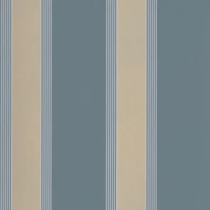 blue striped wallpaper from casamance