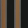 black-grey striped wallpaper from casamance